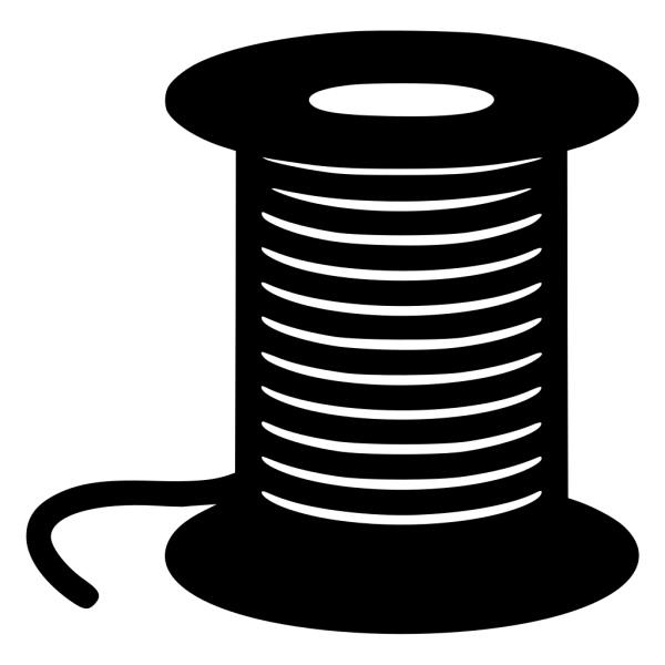 Solid Black PNG Transparent Background