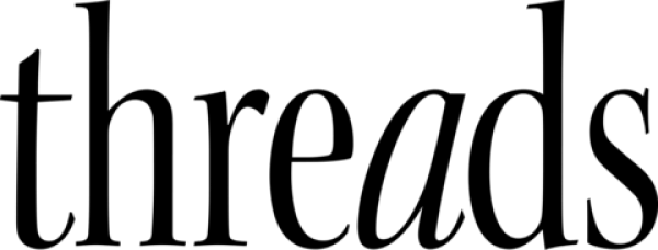 Threads Wordmark PNG Transparent Background