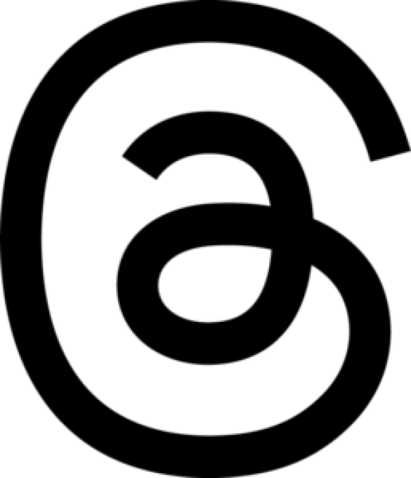 Abstract Black Swirl Design PNG