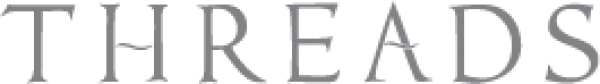 Grey Threads Wordmark Logo PNG