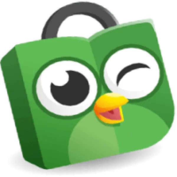 Duolingo Duo Owl Logo Icon Transparent PNG