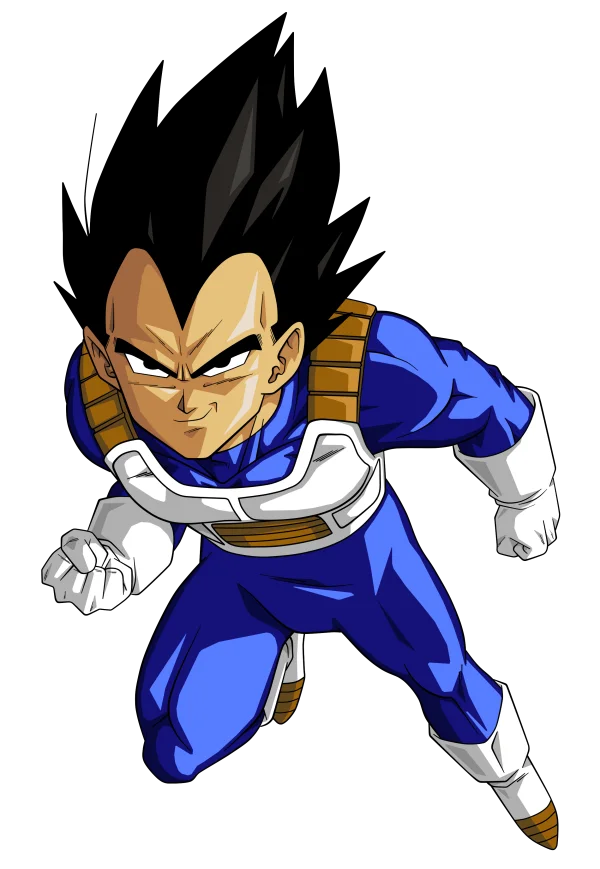 Vegeta Saiyan Armor PNG Transparent