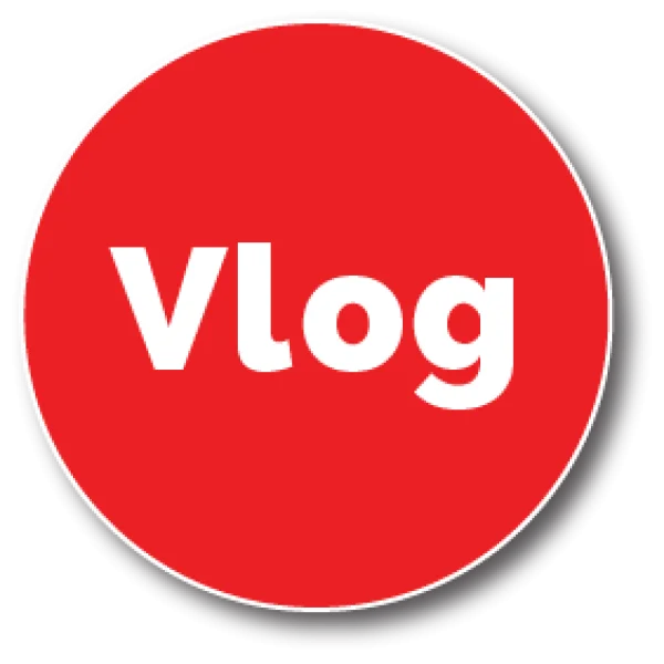 Red Vlog Icon Transparent Background