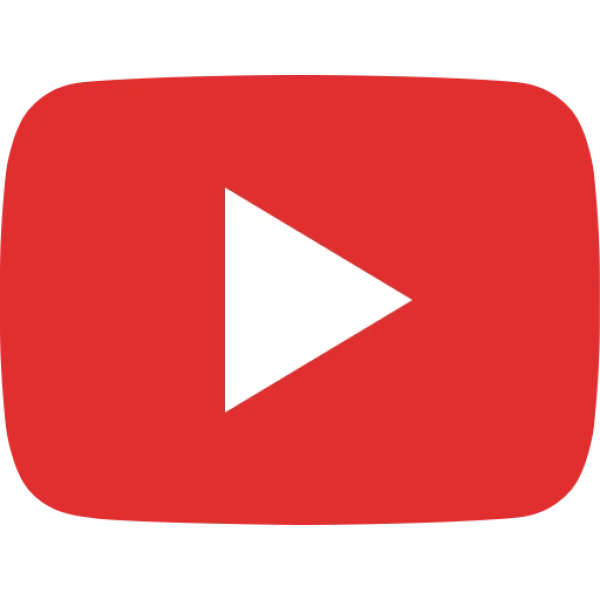 YouTube Play Button Logo PNG Transparent