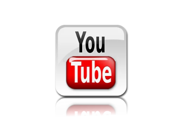 Classic YouTube Logo Button Icon PNG