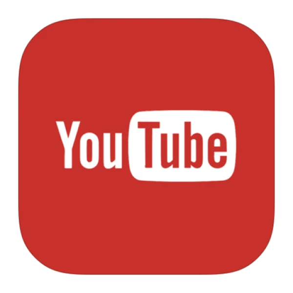 YouTube Logo PNG Transparent Background