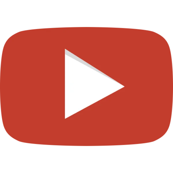 YouTube Logo Play Button Transparent PNG