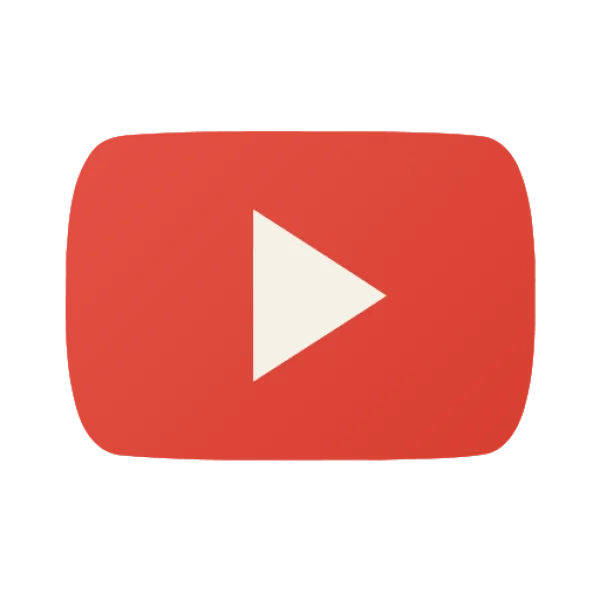 YouTube Logo Play Button PNG Transparent