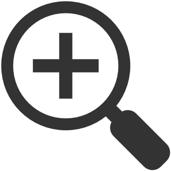 Zoom In Icon PNG Transparent Background