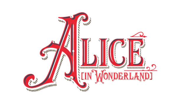 Alice in Wonderland Logo Text PNG