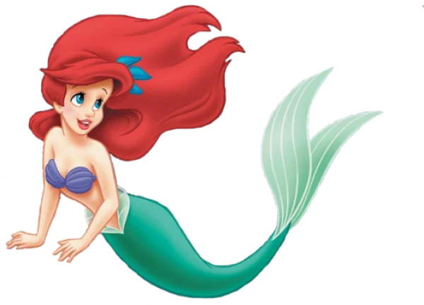 Ariel The Little Mermaid PNG Transparent Background