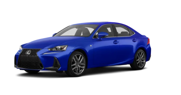 Blue Lexus IS Sedan Car PNG Transparent