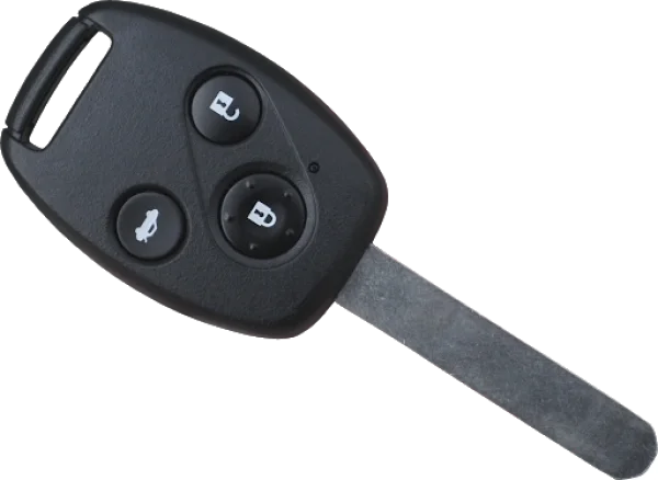 Black Car Remote Key PNG Transparent Background