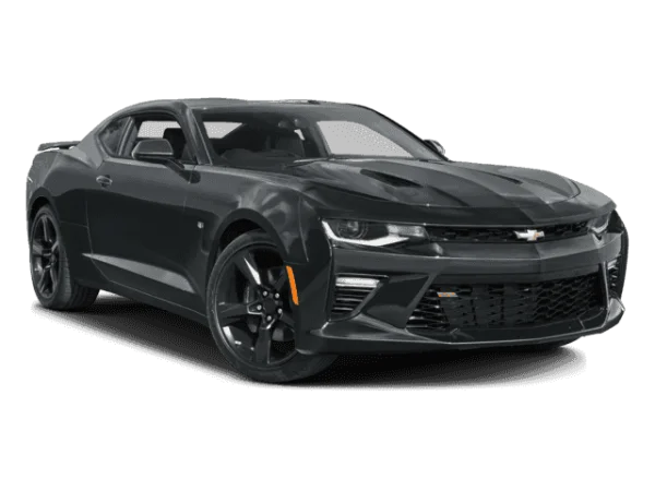 Black Chevrolet Camaro PNG Transparent Background