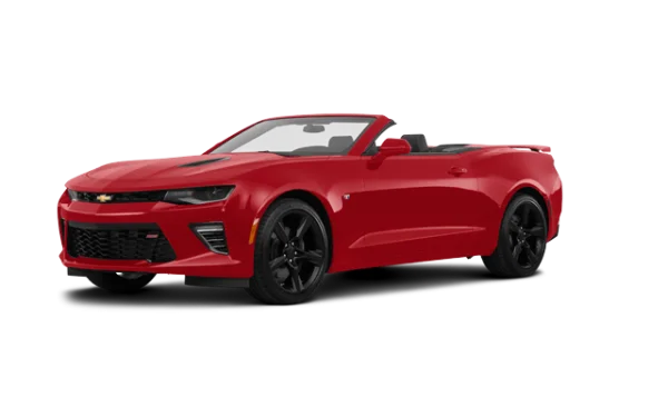 Red Chevrolet Camaro Convertible PNG Transparent Background