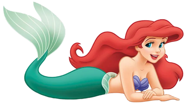 Disney Ariel The Little Mermaid PNG Transparent Background