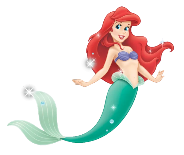 Ariel The Little Mermaid Princess PNG Transparent
