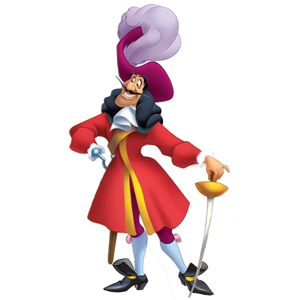 Captain Hook PNG Transparent Background