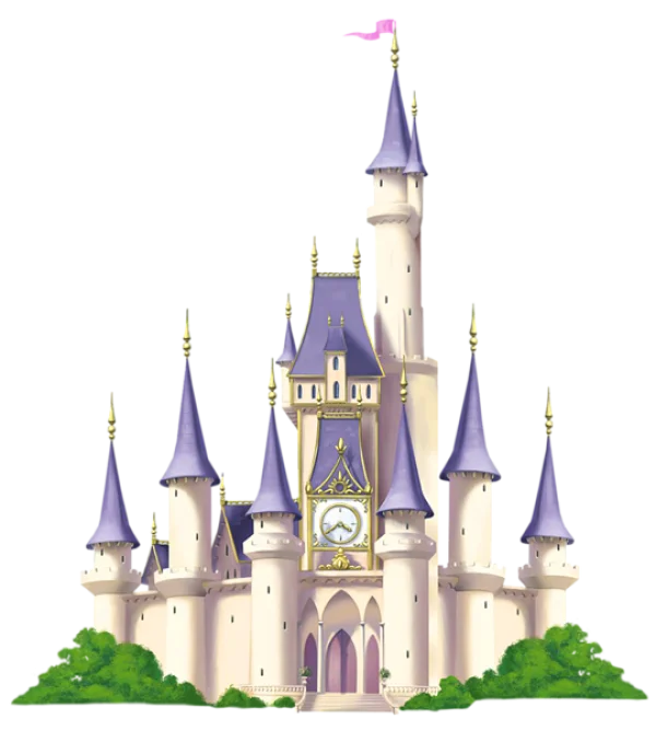 Fairy Tale Castle PNG Transparent Background