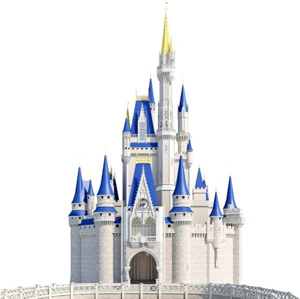 Cinderella Castle PNG Transparent Background