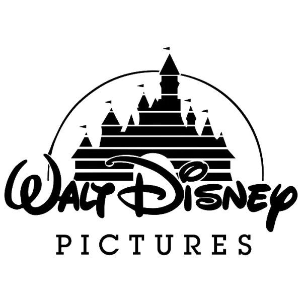 Walt Disney Pictures Logo Outline PNG Transparent Background