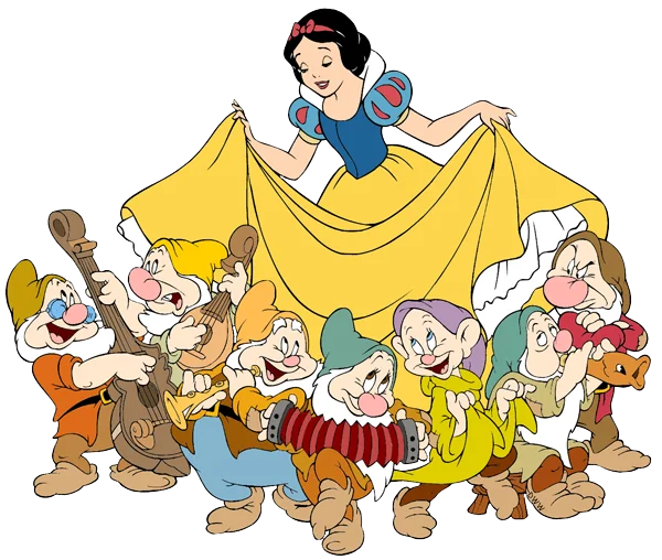 Snow White and the Seven Dwarfs Transparent PNG