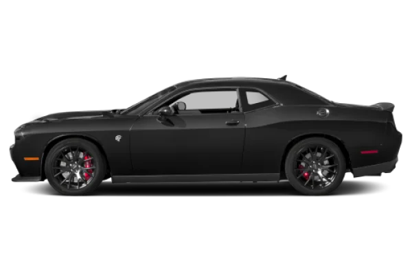 Black Dodge Challenger Hellcat Car PNG