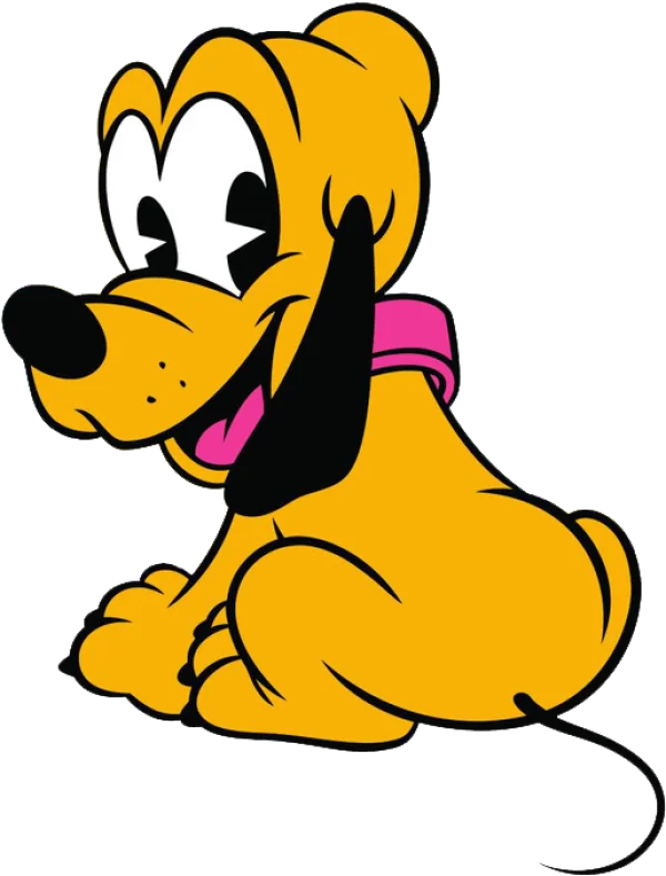 Pluto Disney Cartoon Transparent PNG