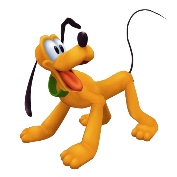 Pluto Disney Dog Cartoon PNG Transparent