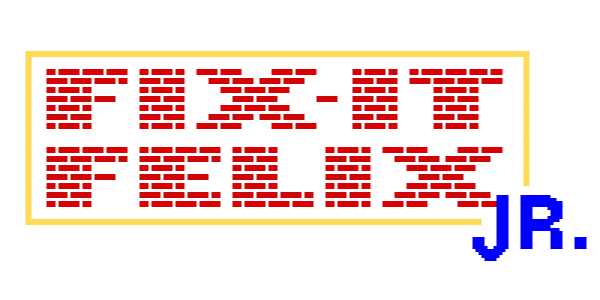 Fix-It Felix Jr. Logo Transparent Background