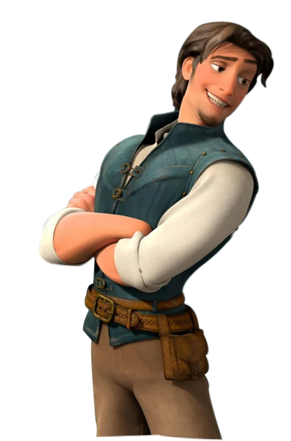 Flynn Rider from Tangled Transparent Background PNG