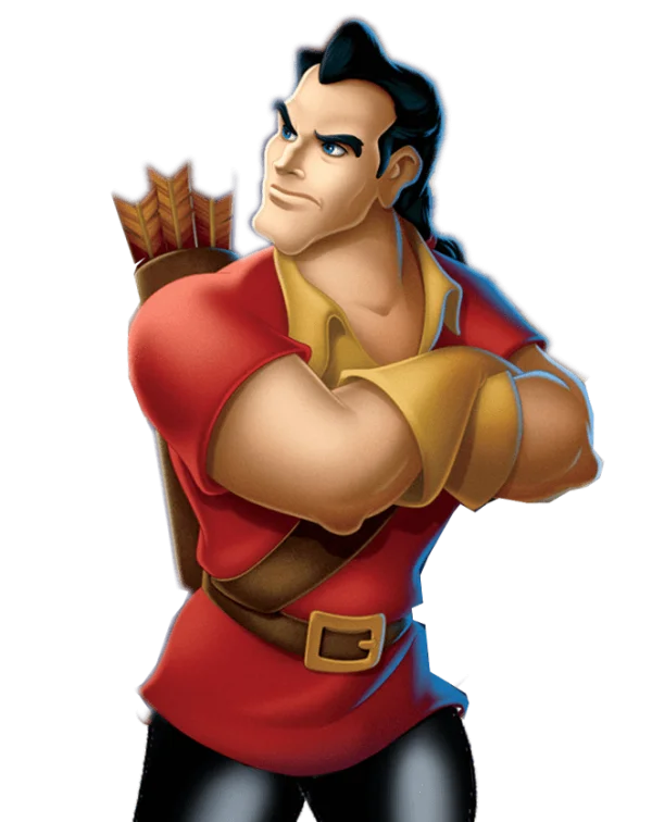 Gaston Disney Character PNG Transparent Background