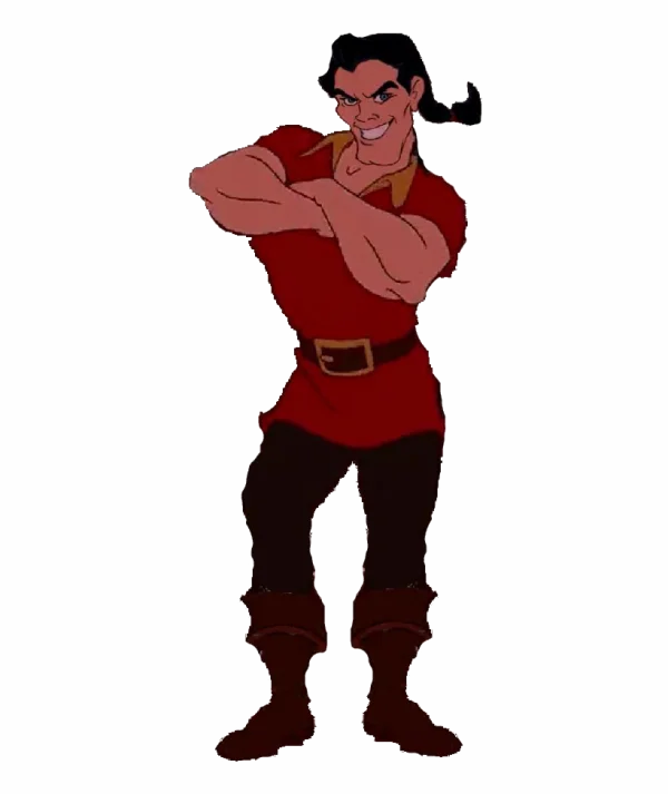 Gaston Disney Character PNG Transparent Background