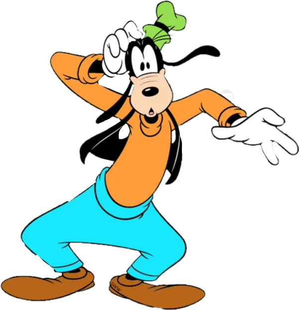 Goofy Disney Character PNG Transparent Background