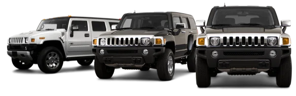 Hummer SUV Collection Transparent PNG
