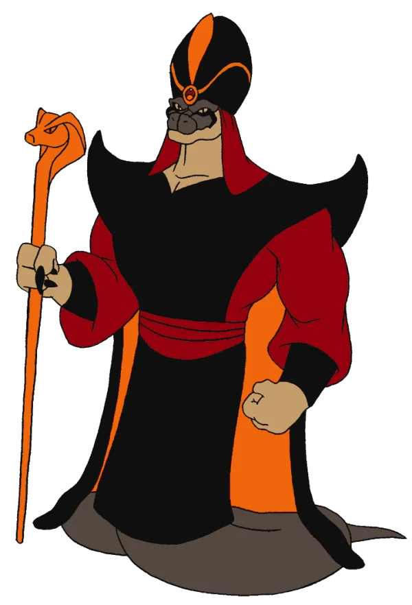 Jafar Snake Sorcerer PNG Transparent Background