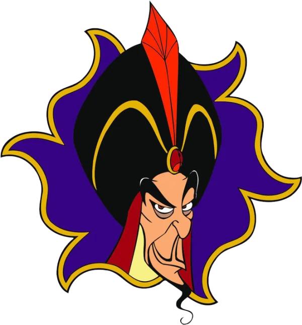 Jafar Head from Aladdin PNG Transparent Background