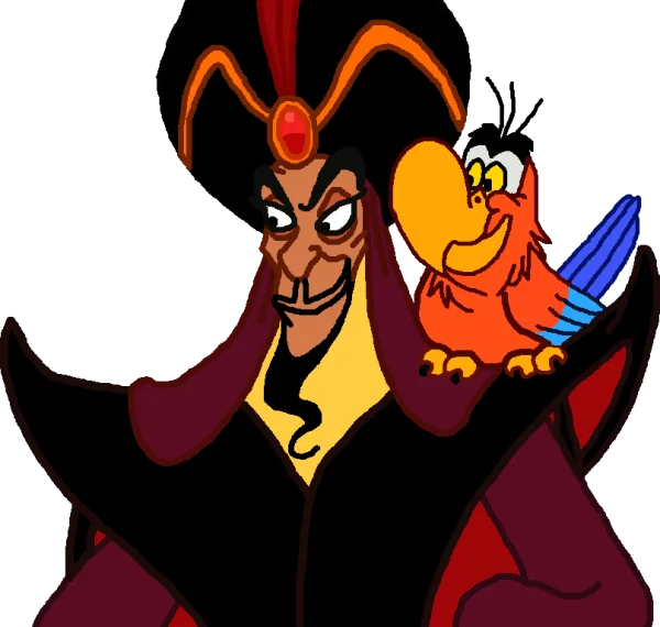 Jafar and Iago Transparent PNG