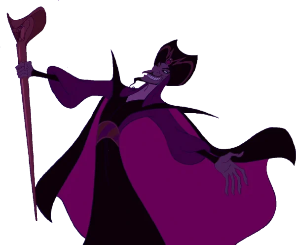 Jafar Disney Villain PNG Transparent Background