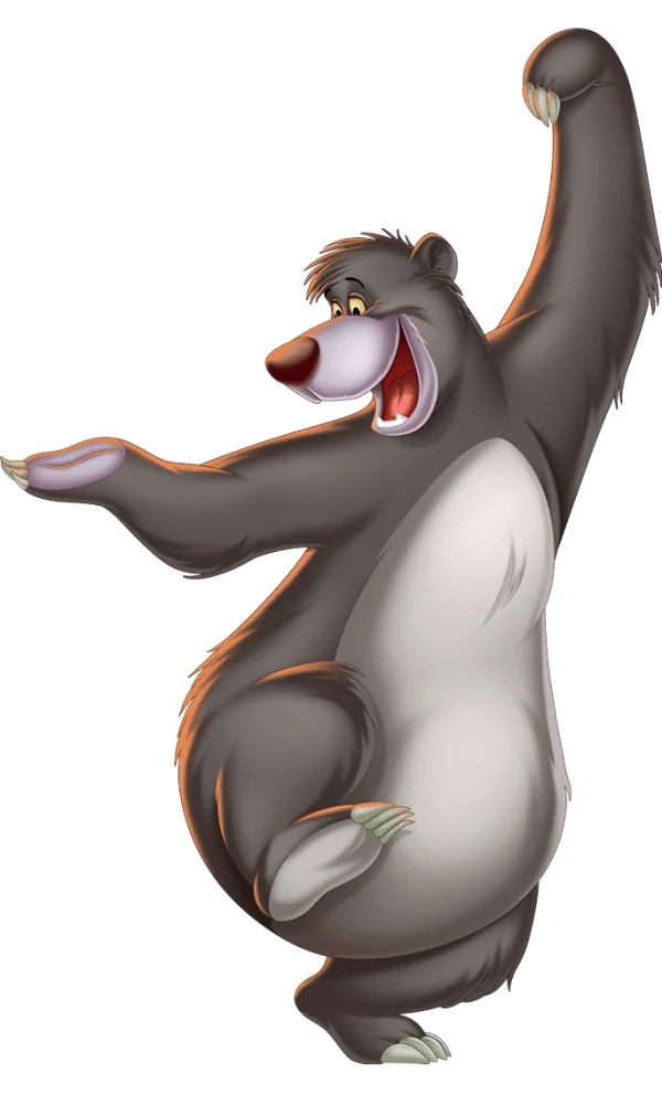 Baloo The Bear Dancing Transparent PNG