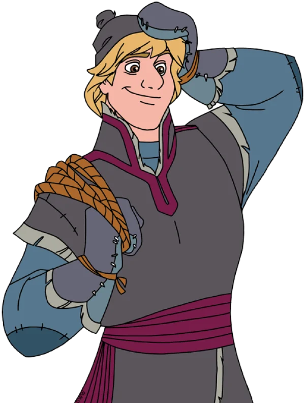Kristoff from Frozen Character PNG Transparent Background