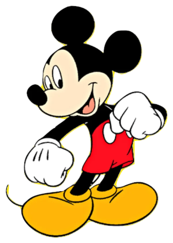 Classic Mickey Mouse Transparent PNG
